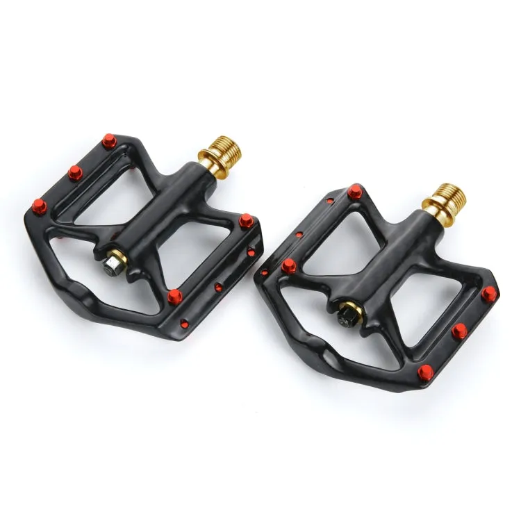 1 Pair B251C Road Bike Carbon Fiber   Titanium Axle Pedals (Black)