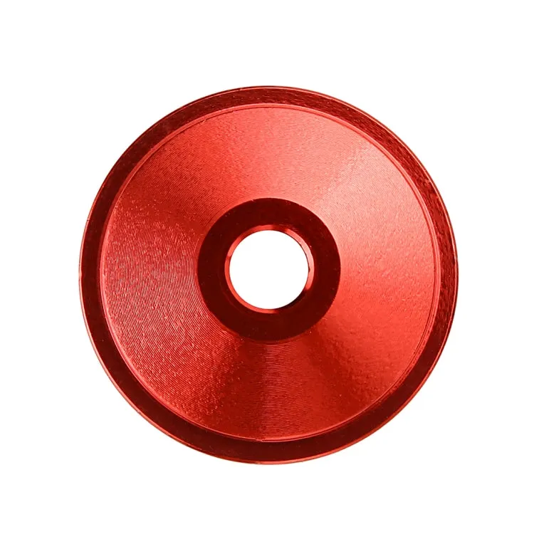 1 Pair C17 Bicycle CNC Aluminum Bike Headset Cap (Red)