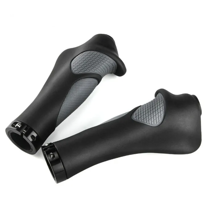 1 Pair CXWXC Bicycle Handlebar Cover Mountain Bike Bullhorn Rubber Handlebar Cover Riding Accessories, Style:HL-G311-1A