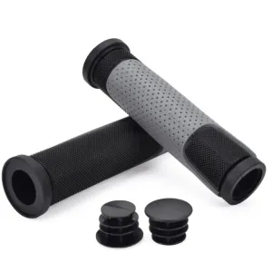 1 Pair FMFXTR Bicycle Grips Mountain Bike Non-Slip Rubber Grips, Style: Double Color Double Pass