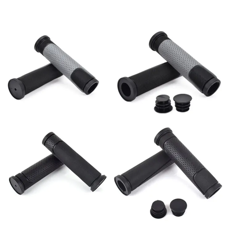 1 Pair FMFXTR Bicycle Grips Mountain Bike Non-Slip Rubber Grips, Style: Double Color Double Pass