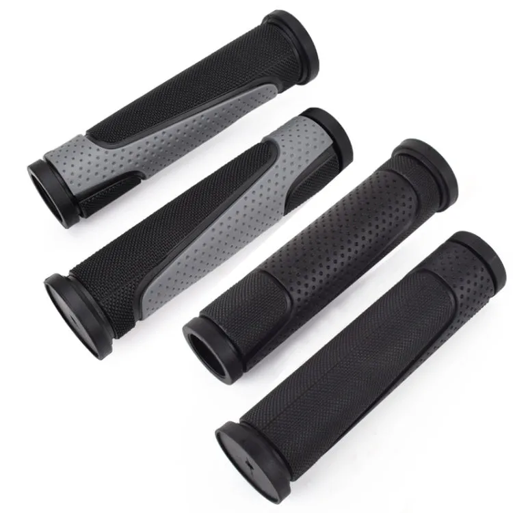 1 Pair FMFXTR Bicycle Grips Mountain Bike Non-Slip Rubber Grips, Style: Double Color Double Pass