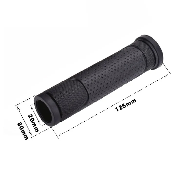 1 Pair FMFXTR Bicycle Grips Mountain Bike Non-Slip Rubber Grips, Style: Half Pass