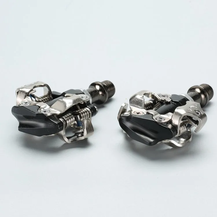 1 Pair PD-M8000 Mountain Bike Bicycle Self-Locking Pedal With Clasp(Black)