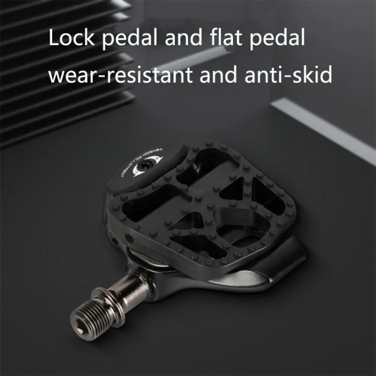 1 Pair PROMEND Road Bike Bicycle Lock Pedal Conversion Piece Nylon Plastic Self-Locking Pedal PDZ-N11