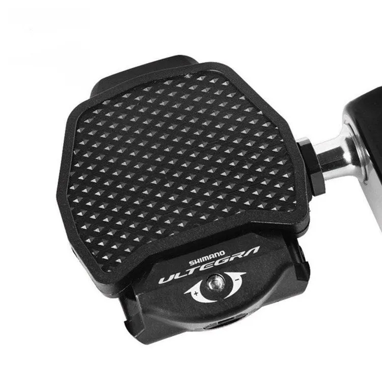 1 Pair Richy Road Bike Lock Pedal To Flat Pedal Converter Is Suitable For SPD / LOOK Road Pedal Lock, Style:KEO(Black)