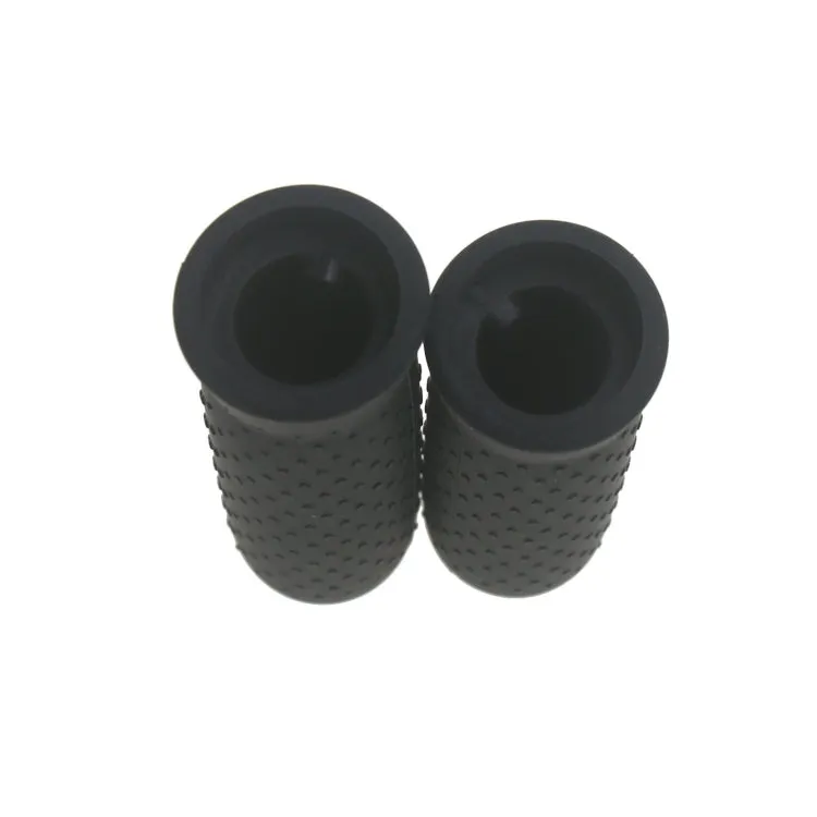 1 Pair Silicone Handbar Cover For Ninebot G30 MAX (Black)