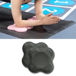 1 PC Flat Support Elbow Pads Yoga Knee Pads(Black)