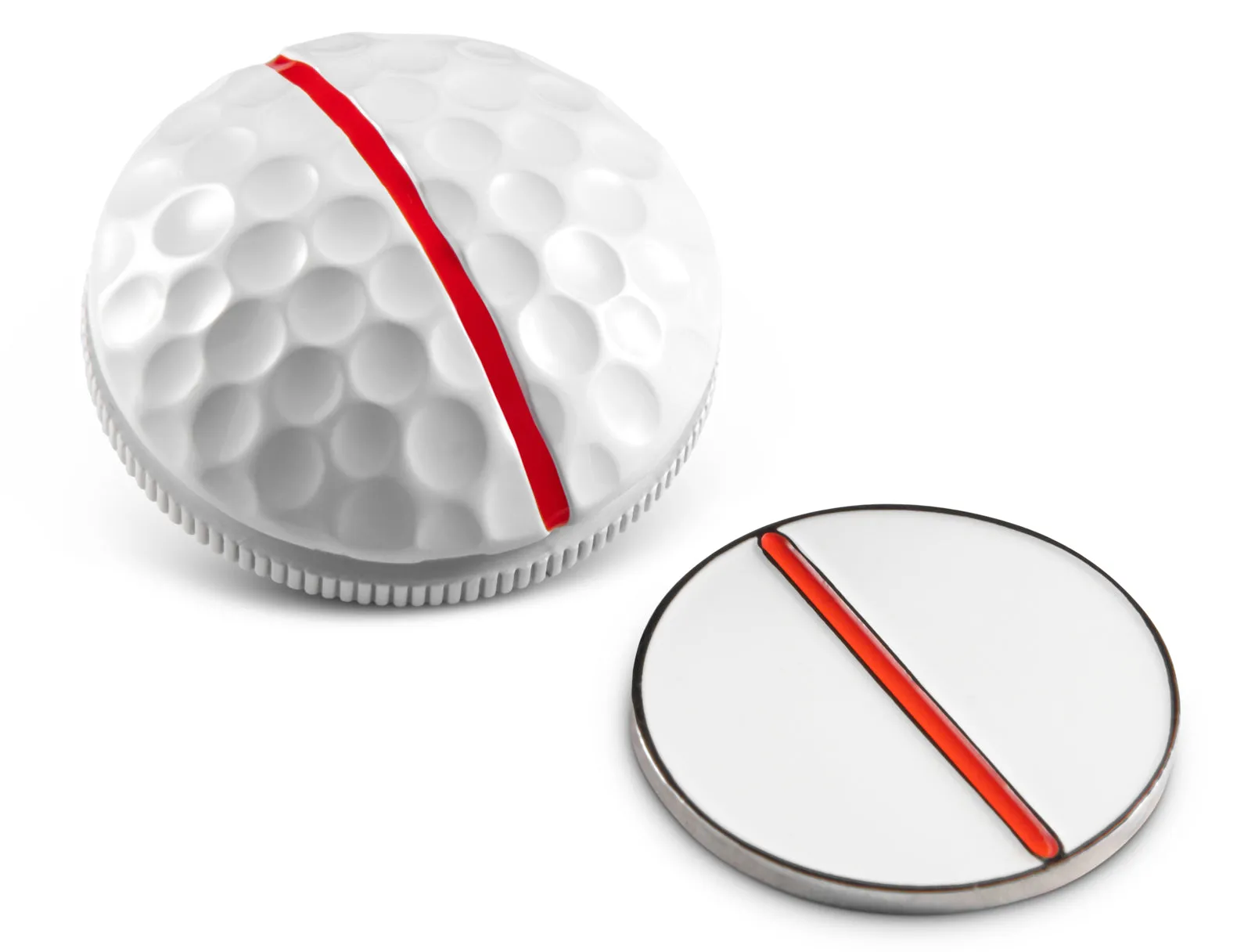 1 RAIL DIMPLE-DOMED   COIN by OnPointGolf.us