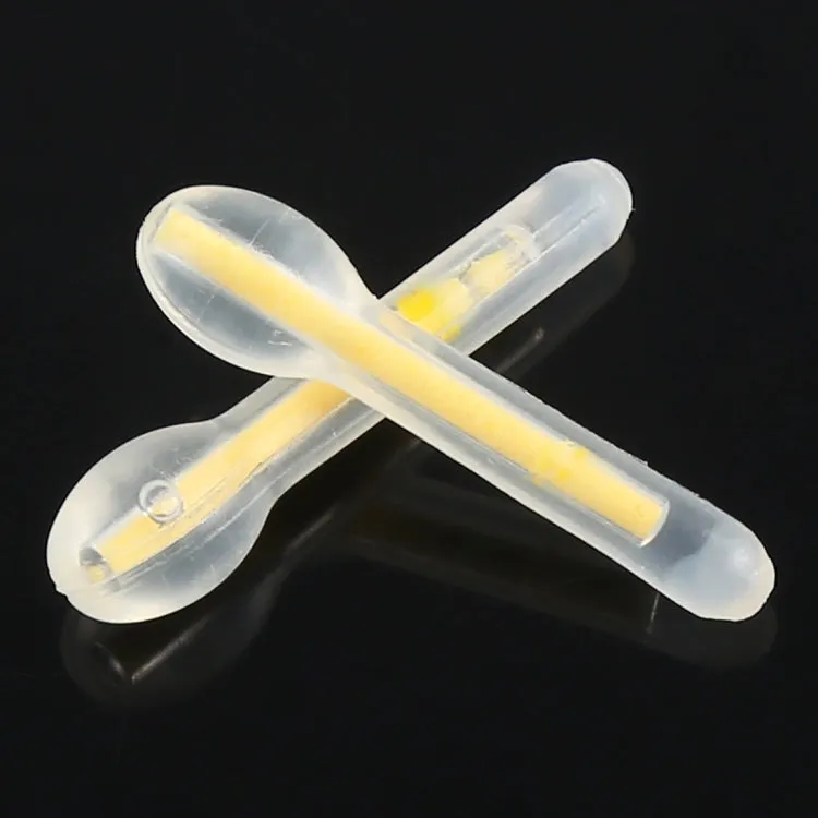 10 Packs Bulb Shape Luminous Float Night Fishing Light Stick, Visibility: 30m, Size: 3.0 x 25mm