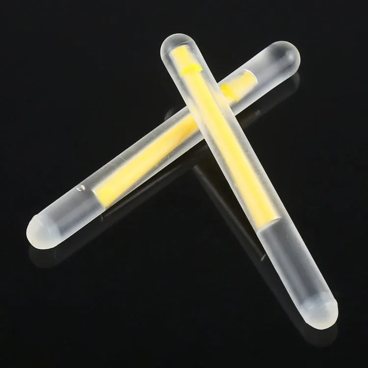 10 Packs OCEAN SUN Luminous Float Night Fishing Light Stick, Visibility: 20m, Size: 3.5 x 30mm