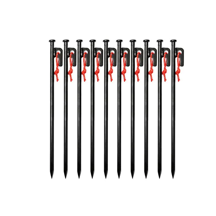 10 PCS 30cm Outdoor Camping Windproof Fixed Canopy Ground Nails