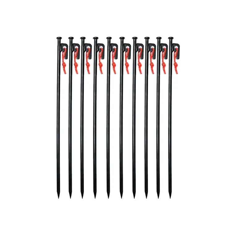 10 PCS 40cm Outdoor Camping Windproof Fixed Canopy Ground Nails