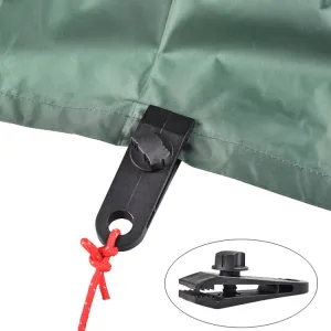 10 PCS Outdoor Tent Fixed Plastic Clip Large Multi-Person Canopy Reinforced Windproof Clip