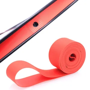 10 PCS Road Mountain Bike Anti-Stab Tire Pad Bicycle Wheel Set PVC Spoke Lining Tape, Colour: Red(27.5inch x 18mm)