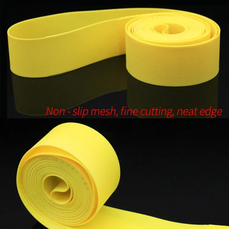 10 PCS Road Mountain Bike Anti-Stab Tire Pad Bicycle Wheel Set PVC Spoke Lining Tape, Colour: Yellow(26inch x 18mm)