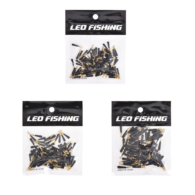 100 PCS / Bag LEO 27933 Rotating Movable Floating Seat Floating Socket Fishing Gear, Specification: Large