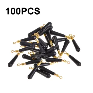 100 PCS / Bag LEO 27933 Rotating Movable Floating Seat Floating Socket Fishing Gear, Specification: Large