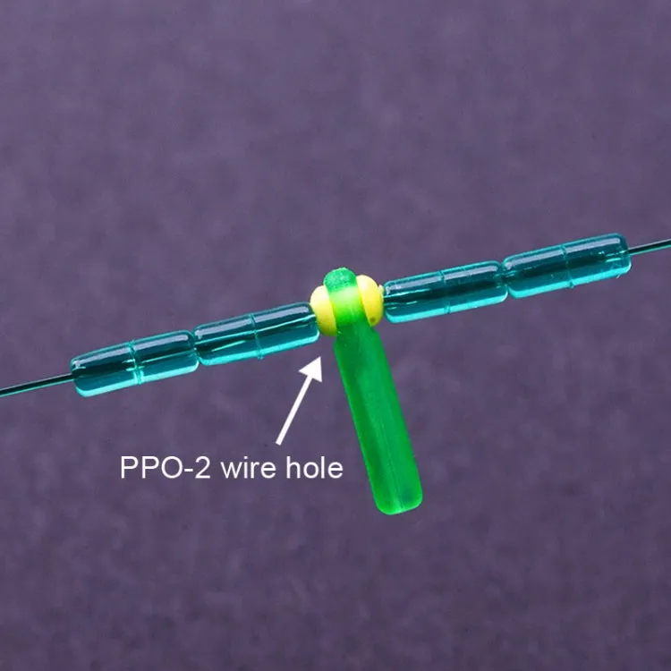 100 PCS SXP01 Dual CoreSilicone Floating Seat Fishing Accessories, Size: Large(Fruit Green)