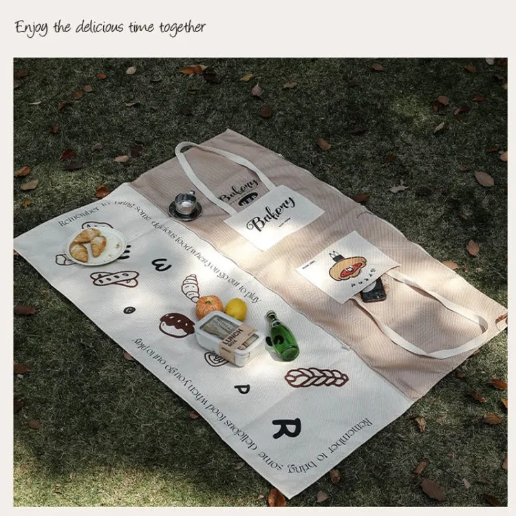 100 x 150cm Oxford Cloth Outdoor Picnic Mat Can Be Used As A Shoulder Bag Easy To Carry(Large Bread)