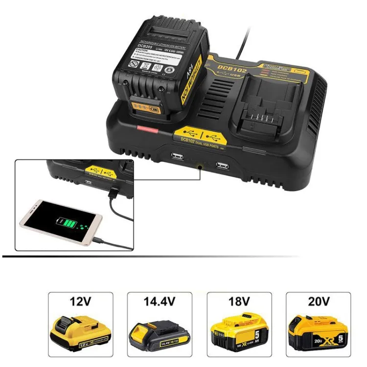 10.8V-20V Power Tool Battery Charger(EU Plug)