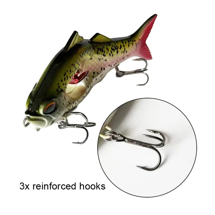 10g/8.5cm Long Casting Slow Sinking Spinning Multi-section Sea Fishing Freshwater Lures(03)