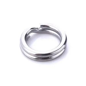 10mm HENGJIA SS010 50pcs /Pack Stainless Steel Flat Ring Fishing Space Fittings