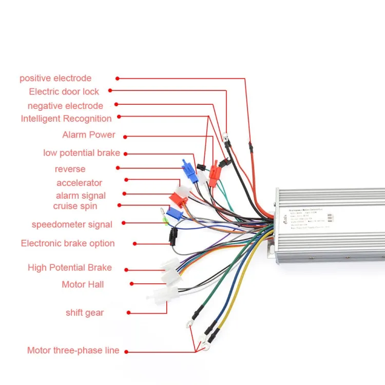 1200W Electric Bicycle Dual Mode Controller Mountain Bike Universal Brushless Controller