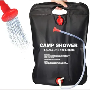 20L Camp Shower Bag Solar Energy Heated