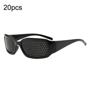 20pcs Anti-Fatigue And Correct Vision Eyeglass Frame Goggles(Rectangular Model)