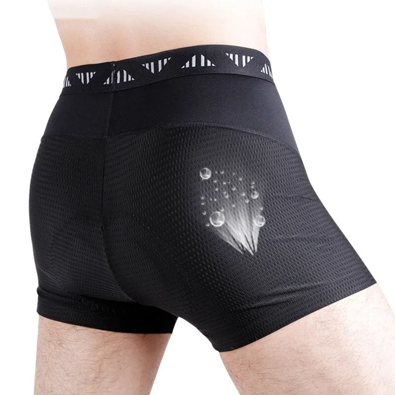 5D Padded Cycling Shorts Shockproof MTB Bicycle Shorts Road Bike Shorts For Man Women