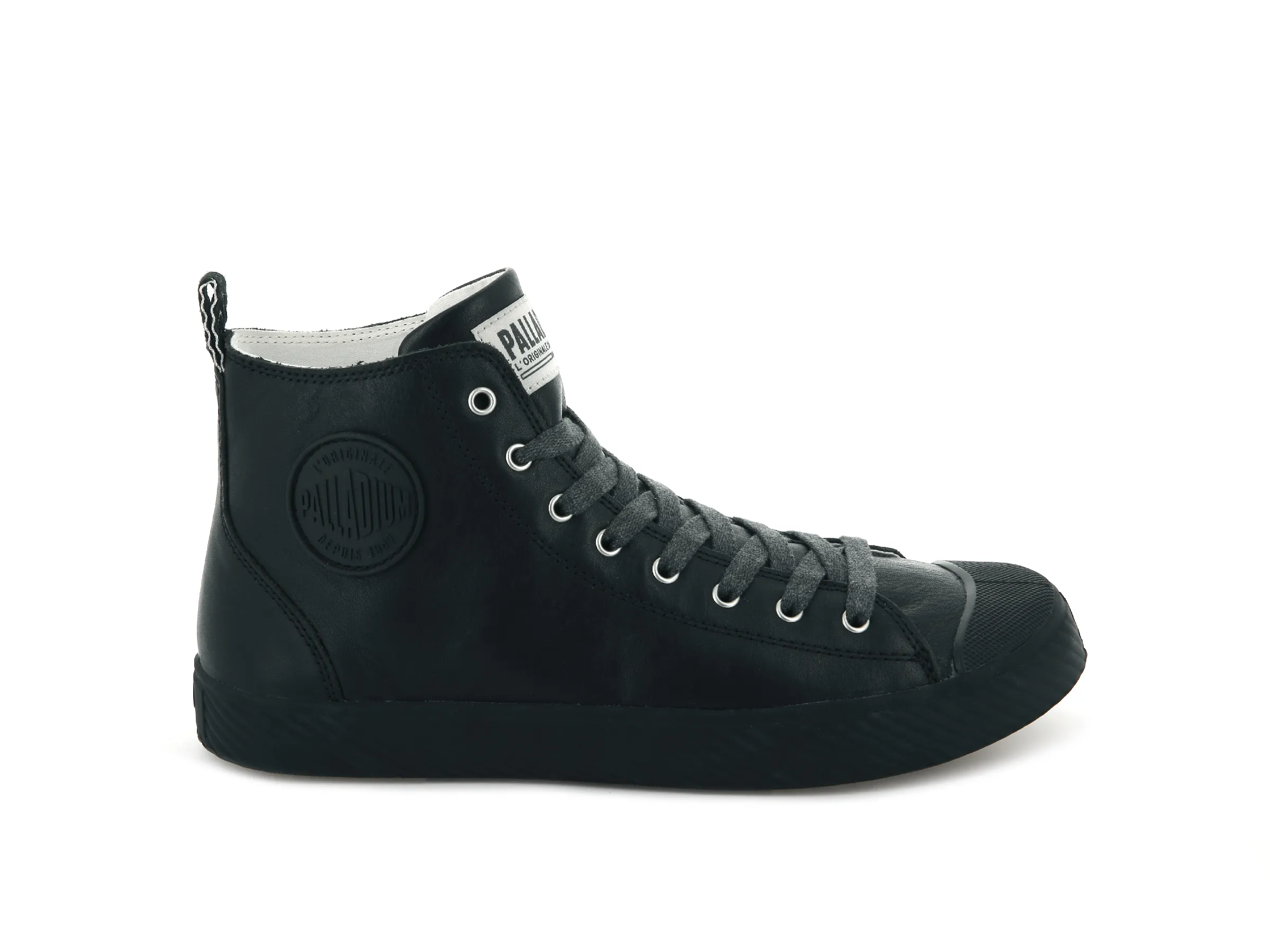 75955-010-M | PALLAPHOENIX MID LEATHER | BLACK/BLACK