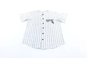 90's Chicago White Sox Striped Baseball Jersey