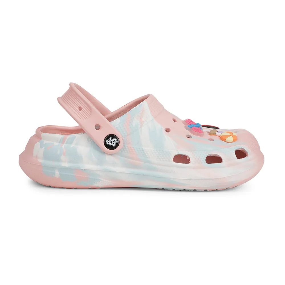 A-HA Pink Casual Clogs For Women ZQ-PTL-20 By Liberty