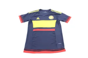 Adidas Embroidered Logo Columbia Striped Soccer Jersey