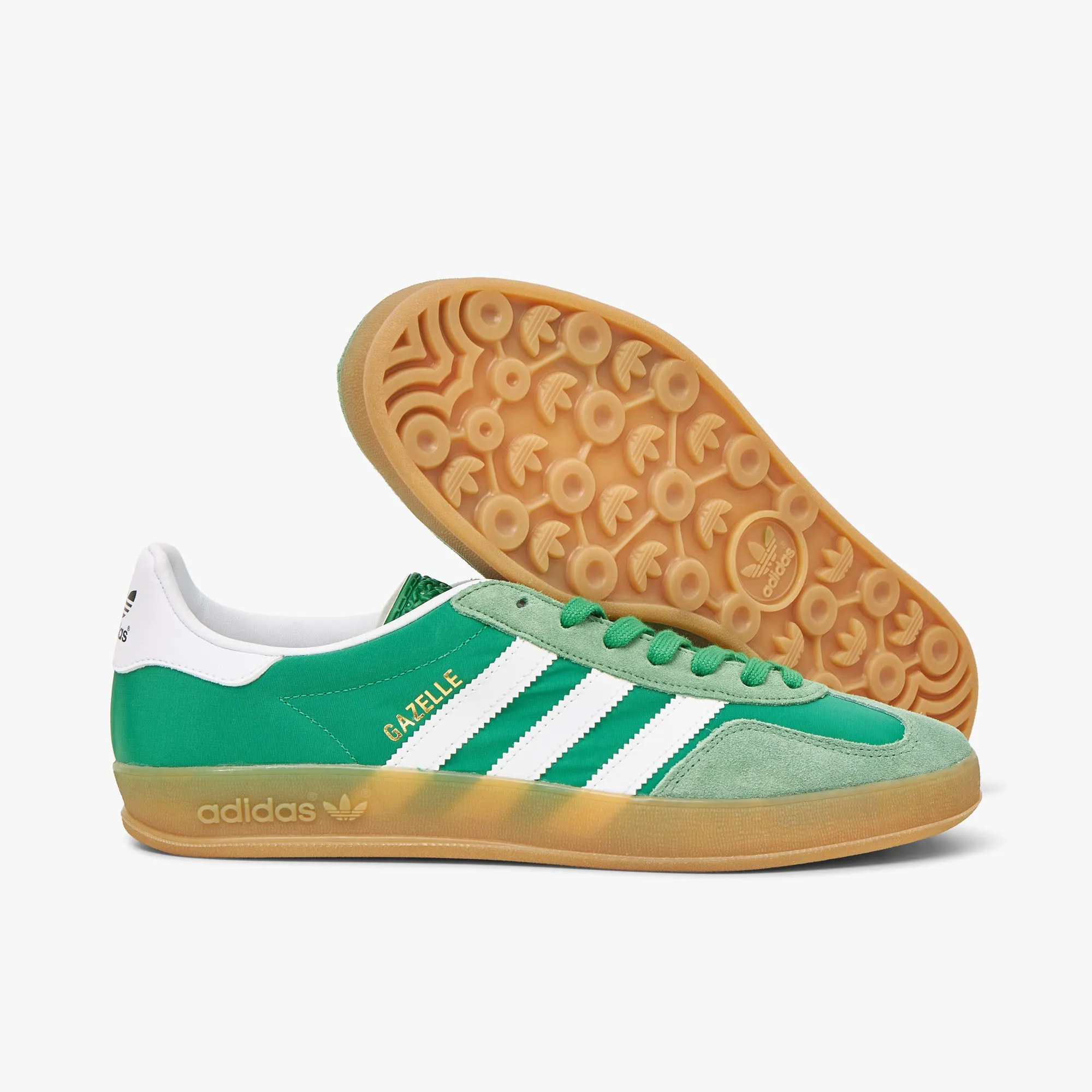 adidas Originals Gazelle Indoor Green / Fwtr White - Hazy Green