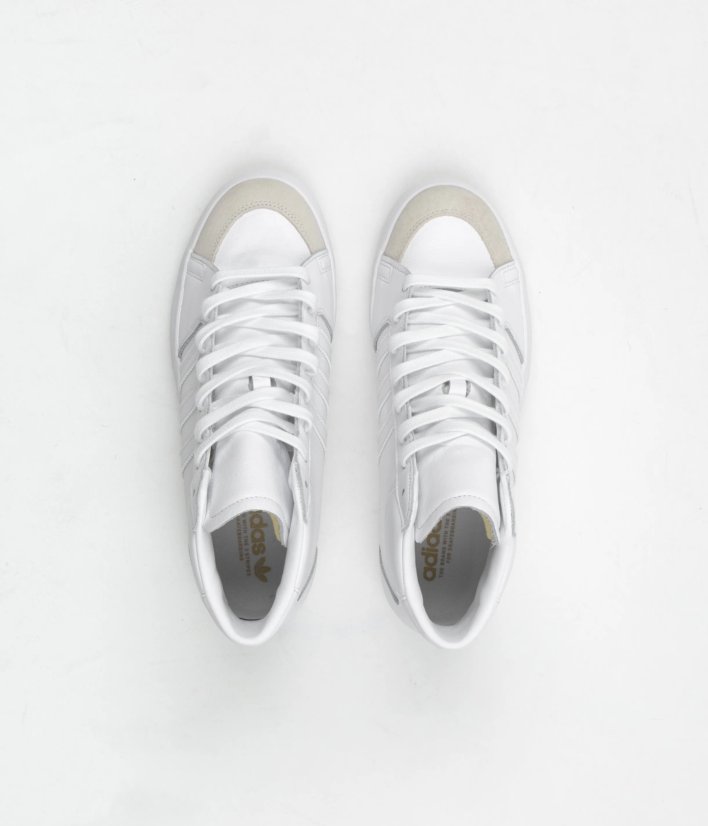 Adidas Superskate Adv Shoes - FTWR White / FTWR White / Gold Metallic