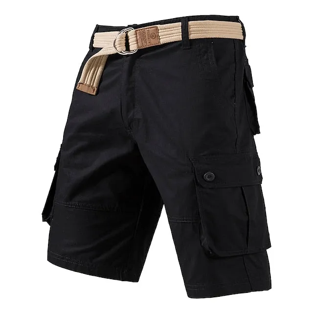 Adventure-Ready Men's Cargo Hiking Shorts - Stylish Outdoor Essential