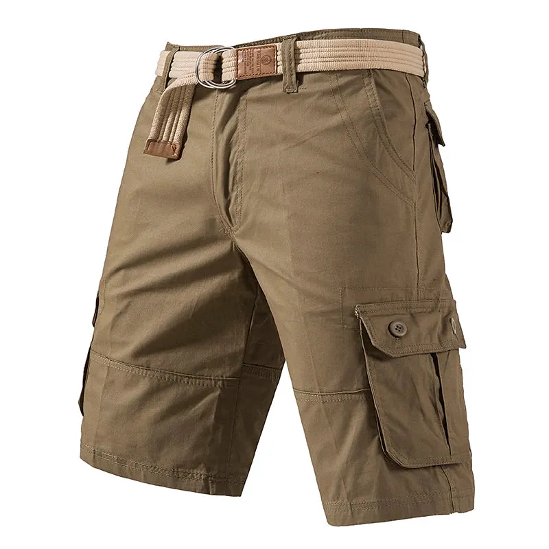 Adventure-Ready Men's Cargo Hiking Shorts - Stylish Outdoor Essential