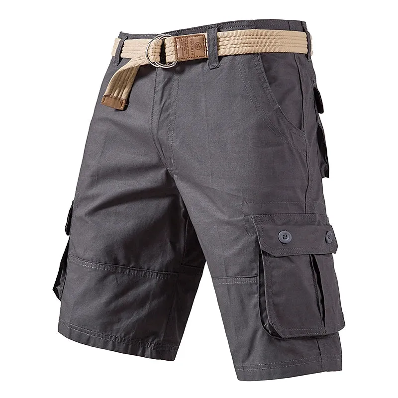 Adventure-Ready Men's Cargo Hiking Shorts - Stylish Outdoor Essential