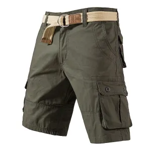 Adventure-Ready Men's Cargo Hiking Shorts - Stylish Outdoor Essential