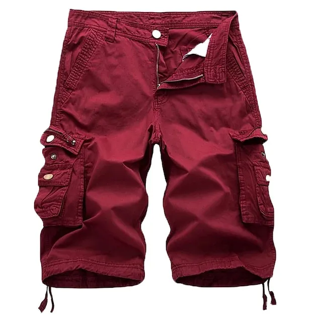 Adventure Ready Men's Multi-Pocket Cargo Shorts - Outdoor Performance Wear