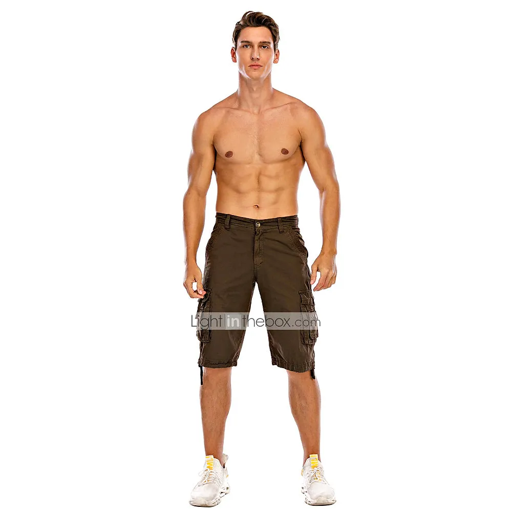 Adventure Ready Men's Multi-Pocket Cargo Shorts - Outdoor Performance Wear