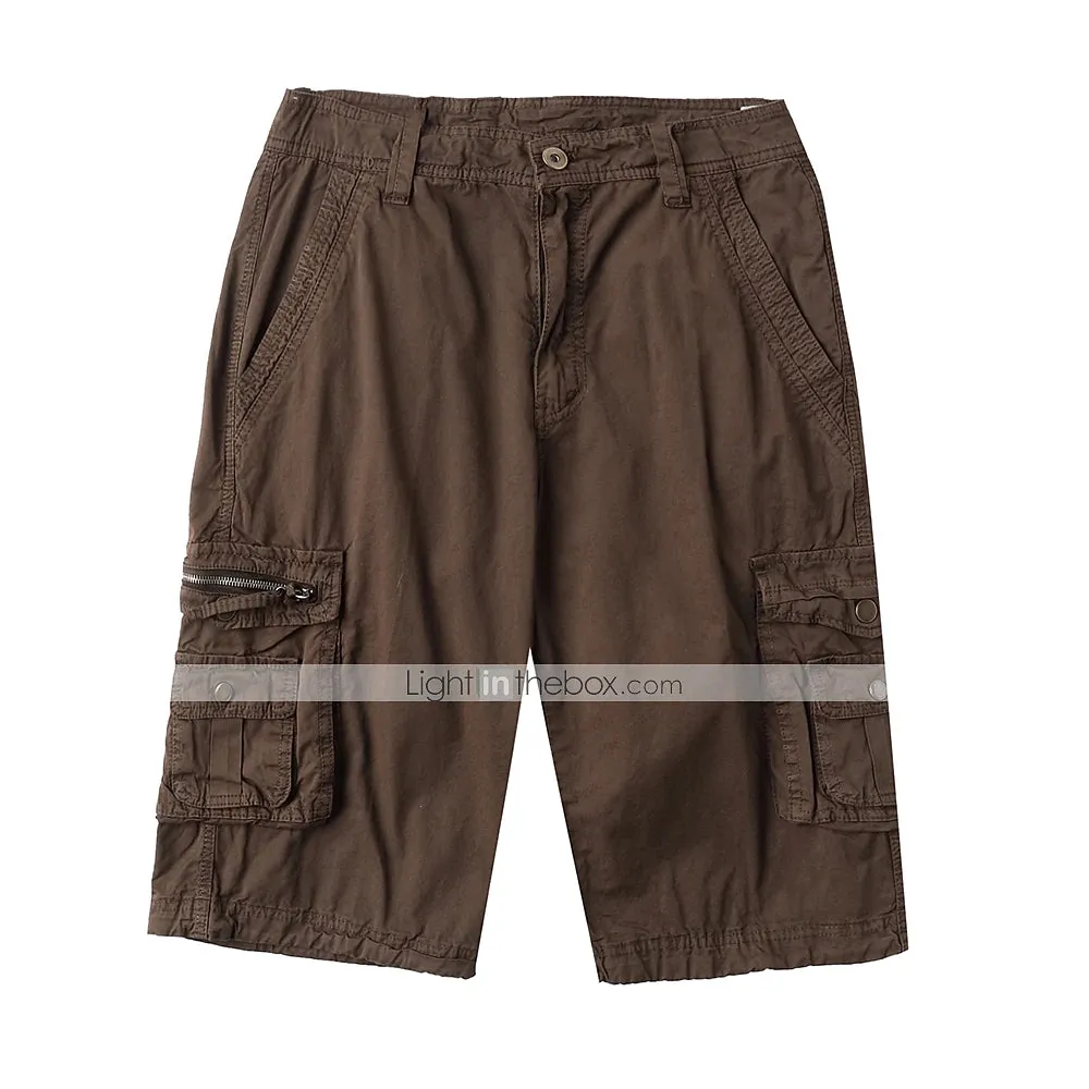 Adventure Ready Men's Multi-Pocket Cargo Shorts - Outdoor Performance Wear