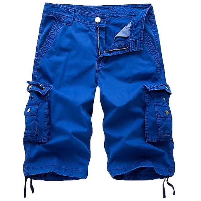 Adventure Ready Men's Multi-Pocket Cargo Shorts - Outdoor Performance Wear