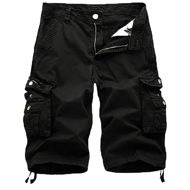 Adventure Ready Men's Multi-Pocket Cargo Shorts - Outdoor Performance Wear