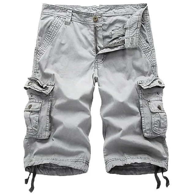 Adventure Ready Men's Multi-Pocket Cargo Shorts - Outdoor Performance Wear