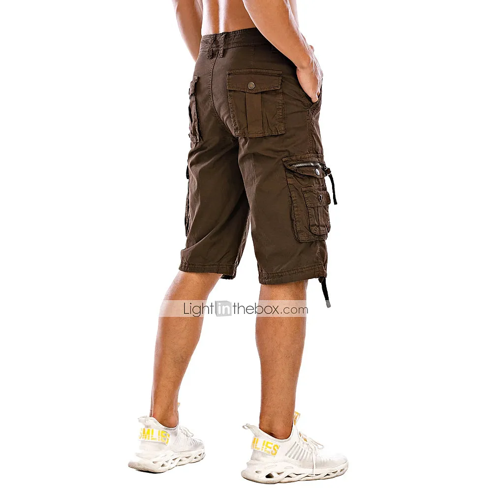 Adventure Ready Men's Multi-Pocket Cargo Shorts - Outdoor Performance Wear