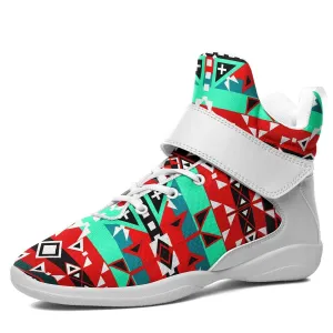 After the Southwest Rain Ipottaa Basketball / Sport High Top Shoes - White Sole