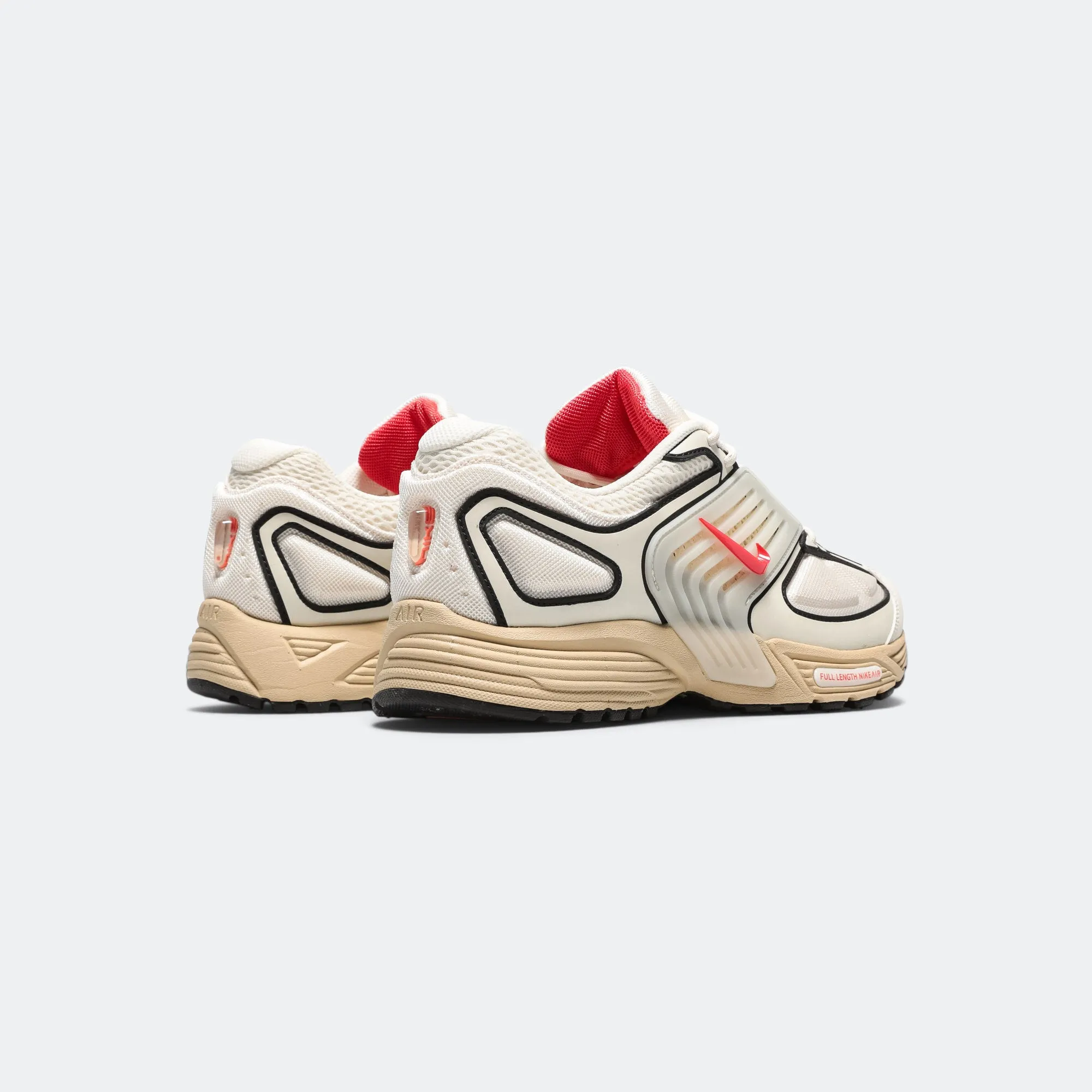 Air Pegasus Wave - Coconut Milk/Picante Red-Black